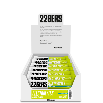 BOX VEGAN GUMMY BAR 226ers - wegański żelek o smaku limonek, 30g. (42 sztuki)